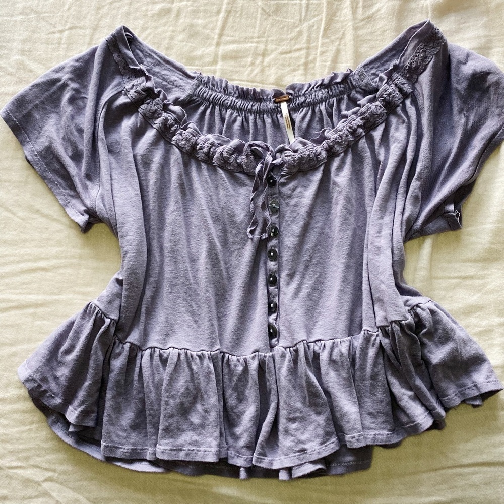 Free People top, Worn once!